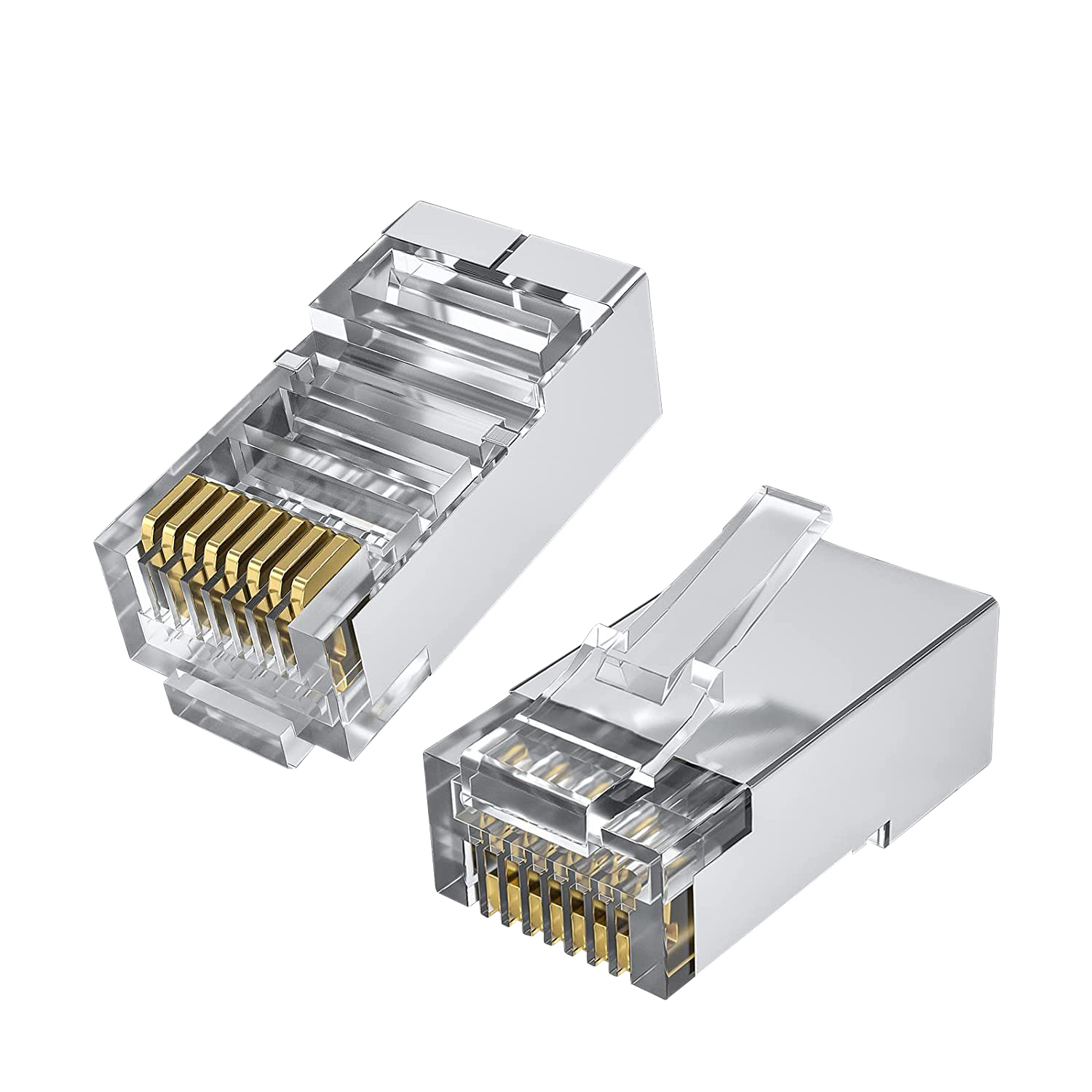 CAT6 STP 8P8C RJ45 Plugue modular